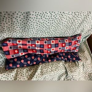 Two handmade neck warmer/Rice pack